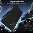 for Samsung Galaxy Z Fold 5 Case with S Pen and Built-in Screen Protector, Wireless Charging Holder Kickstand Full-Body Shockproof for Samsung Z Fold 5 5g Protective Cover Shell (Black)