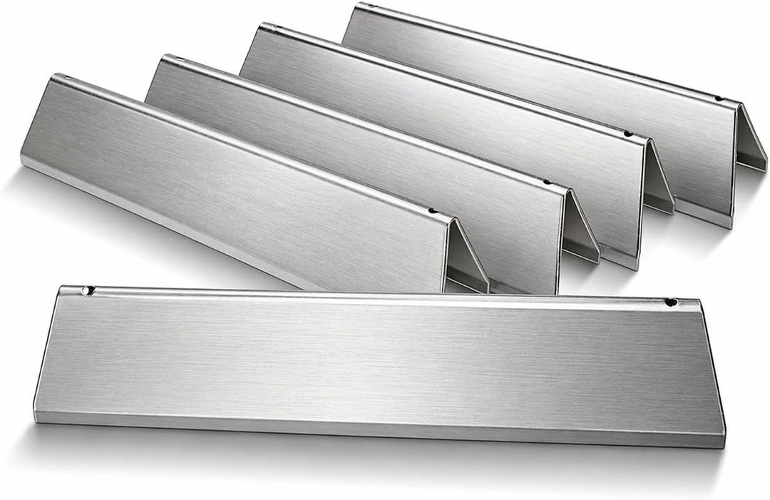 7636 Flavorizer Bars for Weber Spirit 300 & Spirit II 300 GS4 E310 E315 E320 E330 S310 S315 S320 S330, 15.3" Stainless Steel Weber Spirit Grill Parts Replacement for Weber 7636 67046 69797 68843