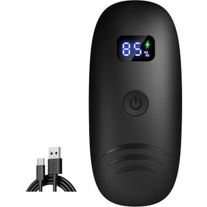 Electric Can Opener, Rechargeable Can Openers Automatic with LED Display Hands Free for Arthritis Seniors, Cordless Can Opener Electric Smooth Edge, Auto Stop, Portable Gadgets for Almost Cans Kitchen, Black