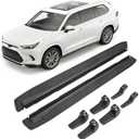 Running Boards Side Steps Compatible with Toyota Grand Highlander/Lexus TX350 TX500h TX550H+2023 2024 2025 2026 Accessories, 2PCS Heavy-Duty Nerf Bars Pedals Quick & Easy to Install