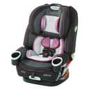 Graco 4Ever DLX 4-in-1 Car Seat Pink Infant to Toddler Car Seat with 10 Years of Use Rear-facing Forward-facing and Booster Modes Safe Comfortable and Convenient