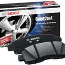 BOSCH BC853 QuietCast Premium Ceramic Disc Brake Pad Set - Compatible with Select Chrysler Crossfire; Mercedes-Benz E300, E320, E350, E430, SLK320; FRONT