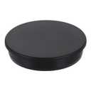 Uxcell Silicone Hole Plug, Waterproof Round Rubber Stoppers Bottle Seal Plugs Tube Pipe End Caps for 70mm/2.76" Hole for Bathtub Bottle, Black
