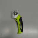 SnapFresh Cordless Electric Scissors, 4V Electric Mini Box Cutter, Carpet & Cardboard Cutter Tool with a Replacement Blade/Charger, Rotary Cutter for Cardboard Packages Leather Plastic Green