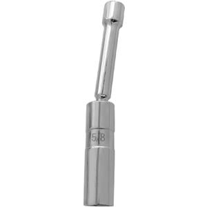 A ABIGAIL 5/8" Swivel Magnetic Spark Plug Socket 3/8 Inch Drive x 6" Total Length 6-Point 360 Degree Swivel Thin Wall Spark Plug Socket Removal Tool Cr-V Steel
