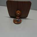 MIRRORVANA Fogless Shower Mirror for Shaving - Shatterproof Surface, Upgraded Suction Cup, and 360 Swivel Design - 6.3" x 6.3" (Bamboo Print)