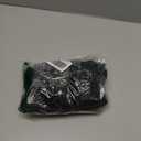 Yusongirl Womens Two Piece Bikini Set Sexy Tie Side Halter Triangle Tops String Bathing Suit Solid Color Bikini Swimsuit (Large, Black)