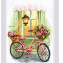 Riolis counted cross stitch kit "A Floral Trip", 21x30cm, DIY