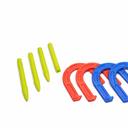 Play Day Plastic Horseshoe Game Set Outdoor Fun Ages 3+