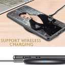 Silicone Case for Google Pixel 9A 5G Phone Case Glitter Sparkle Bling, Hybrid Matte Back Case High Impact Heavy Duty Shockproof Protective Cover for Google 9A Cute Case for Women 6.3-inch (Black)