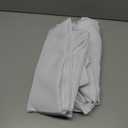 Wolkemer 2 Pack Open Back Fitted Tablecloth 4ft Rectangle (48x24 Inch), 3-Sided Vendor Table Cloth Washable White Fabric Event Table Cover for Folding Tables, Craft Shows, Displays, Parties, Weddings