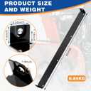 Zonon 2 Pcs 22" Snow Blower Shave Plate Compatible with 790-00120-0637 Scraper Bar Replacement for Snow Throwers, Compatible with 753-0625, 784-5581, 790-00120, 784-5581a and 784-5581a-0637