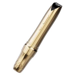 Mast P60 Tattoo Gun Wireless Tattoo Pen Machine, 5 Strokes Length 2.2mm - 3.2mm, 121g/4.2oz Lightweight, Gold Color for Pro Artists