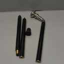 Vintage Walking Cane Wooden Walking Stick Silver Brass Handle knob Black Wood Stick - Victorian Cane - Fancy Cane for Men and Women