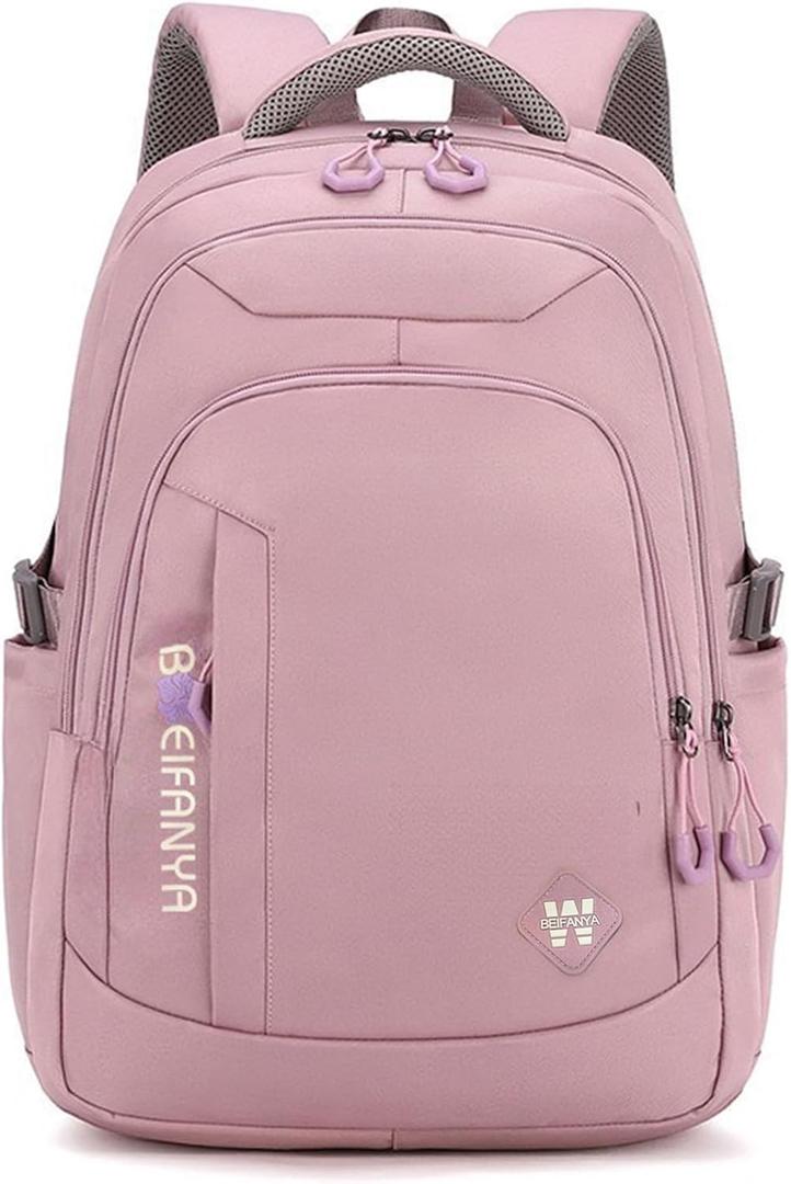 Kids Backpacks for School Teens Girls Cute Backpack for School Bookbag Women Travel Student Large Book Bag Boys, Purple