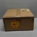 Leinuosen 7 Pcs Large Buffet Risers Set 6" to 12" Acrylic Display Box Catering Dessert Table Riser Food Display Decorative Stand with Hollow Bottom for Catering Supplies(Black, Square)