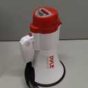 Pyle Megaphone Speaker PA Bullhorn - with Built-in Siren 30 Watt Voice Recorder & 800 Yard Range - Ideal for Football, Soccer, Baseball, Hockey, Basketball, Cheerleading Fans & Coaches - PMP35R