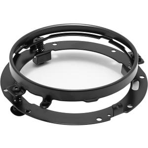 Anxingo 7inch Round Headlight Ring Mounting Bracket Replacement for Wrangler for Harley Davidson Headlight Mount