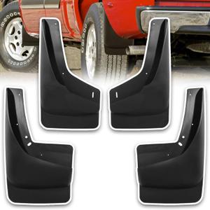 Mud Flaps for Trucks Mud Guards Compatible with 1999-2007 Silverado 1500 4pcs Splash Guards Front & Rear (Driver and Passenger Side) (1999-2007 Silverado 1500 Mud Flaps)