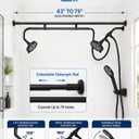 Tandem Shower Head, Dual Shower Head with Handheld for Two People