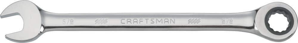 CRAFTSMAN Ratcheting Wrench, SAE, 5/8-Inch, 72-Tooth, 12-Point (CMMT42565)