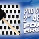 Pro Grade - Foam Brushes - 2 Inch - 48 Piece Poly Foam Brush Set