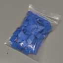 200 Pieces Blue Mosaic Tiles, Opaque Square Mosaic Tiles for Crafts Bulk, Stained Small Acrylic Tiles for Mosaic Projects Supplies Home Decorations (15 x 15 mm)
