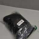 Scrub Jackets for Woman, Zip Front Nurse Jacket, 4-Way Stretch Fabric with Four Pockets,Black, L