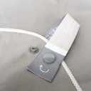 Super Towel for Sports, Travel & Beach  Lightweight, Compact, Absorbent, Quick-Dry, Soft Microfiber Suede  Great for yoga, pool, gym, bath, outdoors, anywhere! (Gray+White, M (40x20"))