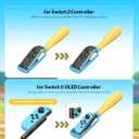 [Switch 2/1 Compatible] Baseball Bat Handle Grip, Accessories for Nintendo Switch 2/ Nintendo Switch Baseball Game Used with motion-sensing Joy-Con, Somatosensory Baseball Grip NS Left & Right Handle