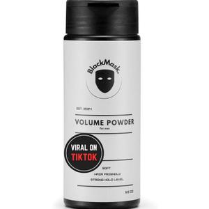 Hair Texture Powder for Men, Easy-to-Apply Styling Powder for Dry Hair Looks