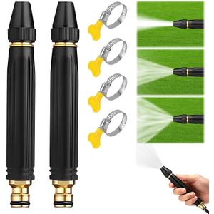 Home High-Pressure Car Wash Water Gun, 2026 Upgraded Car Wash Water Gun Garden Hose Sprayer, Adjustable Spray Patterns, for Watering Plants and Vegetables, and Car Washing (Pacifier Interface)