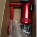 RANSOTO Oil Catch Can 5.7L 6.4L HEMI Compatible with 2011-up Dodge Charger Challenger Chrysler 300 Jeep Grand Cherokee, Z-Bracket Tech and Billet Aluminum Oil Separator Tank (Red)