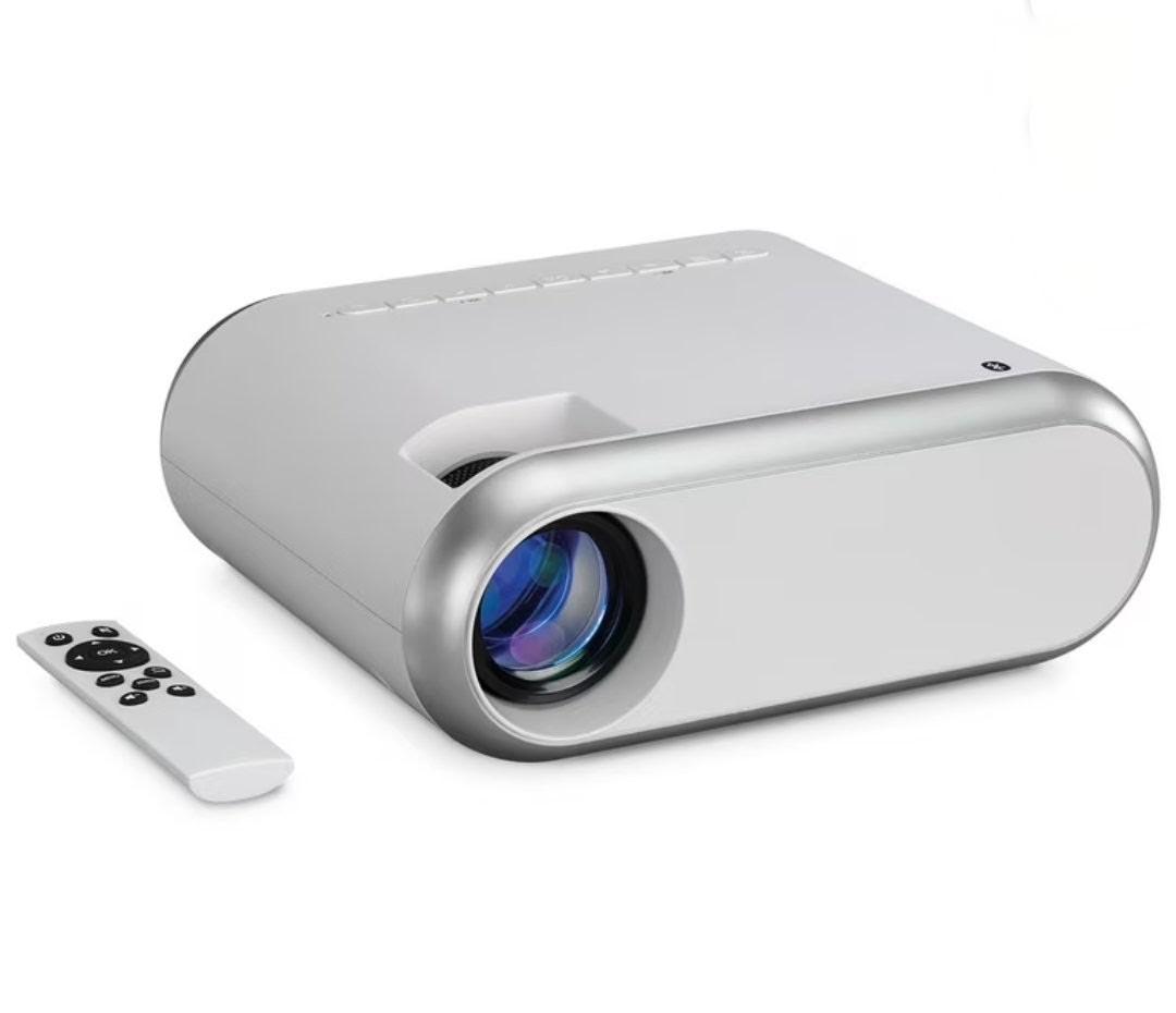 GPX 1920 x 1080 Native Resolution, 1080p Max Projector with Bluetooth Transmitter, 2000 Lumens