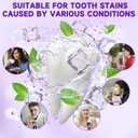 Purple Toothpaste for Teeth Whitening, Teeth Whitening Toothpaste, Tooth Stain Removal, Tooth Stain Removal Colour Corrector - 95 Fl Oz (Pack of 1)