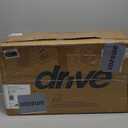 Drive Medical 12011KD-1 Tub Transfer Bench For Bathtub, Height Adjustable Shower Bench with Backrest, Shower Shower Chair Bath Seat for Elderly, Seniors, Arm Support for Transfer, 400 Weight Cap