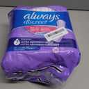Always Discreet Adult Incontinence Pads for Women, Drier, 7 Drop Long Length, Ultra Absorbency, Pads for Bladder Control Management, Bladder Leaks, Overnight & Postpartum Pads, 104ct
