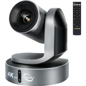 4K Conference Room Camera,PTZ Camera 20X Optical Zoom with IP/USB3.0/HDMI/RS232/RS485 for IP Live Streaming Video Conference and Church Education