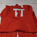 FantastCostumes Mens Christmas Santa Claus Costumes Set Red No Size Mark