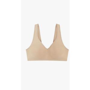 Hanes Women's SmoothTec ComfortFlex Fit Wirefree Bra Nude M