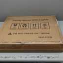 M MIVONDA Hollywood Vanity Mirror with Dimmable 15LED Bulbs Lights 3 Lighting Modes 2in1 Large Lighted Makeup Mirror for Desk and Wall with Plug-in and USB Charger Port