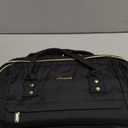 LOVEVOOK Laptop Backpack Women, 15.6 Inch Work Backpack Woman for Teacher Nurse Bags, Computer College Backpack Purse, Waterproof Anti-theft Travel Back Pack with USB Charging Port, Black