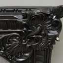 11x14 Vintage Picture Frame, Antique Black Ornate Arched Photo Frame for Wall Hanging or Tabletop Display, Retro Gothic Home Decor, Photo Gallery Art