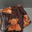 Cute Bear Blanket,Bear Soft Lightweight Throw Blanket for Sofa Couch Bed Room 50x60 inch