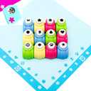 12pcs Craft Hole Punch Shapes Set, Small Paper Puncher for Kids, Single Crafting Scrapbook Punches, Star, Butterfly, Leaf, Christmas Tree. Heart, Tag stamp Cards Mini Cutter Nail Arts crafts Punchers Supplies