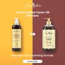 Shea Moisture Strengthen and Restore Shampoo Jamaican Black Castor Oil for Damaged Hair Sulfate-Free 24 Fl oz