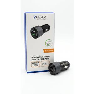 Adaptive Fast Charge With Two USB Ports