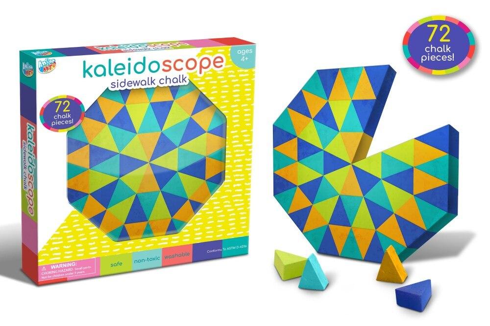 Anker Play Jumbo Kaleidoscope Chalk Set72 pc