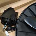 Lasko Pedestal Fan, Oscillating Fan for Bedroom with Adjustable Height and 3 Cooling Speeds, Portable, 18", Black, 1827