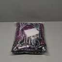 Rectangle Black Purple Table Skirts Tulle Table Skirting 14ft for Halloween Wedding Birthday Party Cake Dessert Decor